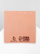 Серьги акриловые «Заскамила мамонта», цвет розовый 10162472