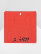 Серьги акриловые «Сердце» горящее, цвет чёрный - Фото 5