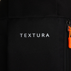 Рюкзак спортивный на молнии TEXTURA, наружный карман, цвет чёрный - Фото 7