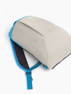 Рюкзак спортивный TEXTURA, на молнии, с карманом, размер 20×11×39 см, бежевый/голубой - Фото 6