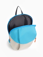 Рюкзак спортивный TEXTURA, на молнии, с карманом, размер 20×11×39 см, бежевый/голубой - Фото 4