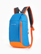 Рюкзак спортивный TEXTURA, на молнии, с карманом, размер 20×11×39 см, голубой - Фото 4