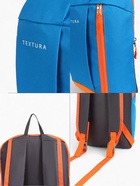 Рюкзак спортивный TEXTURA, на молнии, с карманом, размер 20×11×39 см, голубой - Фото 6