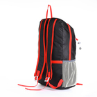 Рюкзак туристический 25л, складной, водонепроницаемый, на молнии, 4 кармана, цвет чёрный - фото 9401898