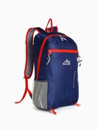 Рюкзак туристический 25 л, складной, водонепроницаемый, с карманами, синий - Фото 2