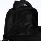 Рюкзак школьный на молнии, 5 карманов, цвет чёрный - Фото 6