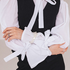 Браслет жемчуг «Империя», 5 нитей, бусины № 4, 14, цвет молочный - Фото 2