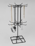 Вертушка, 2 яруса по 8 крючков, 20×20×40, чёрная - Фото 5