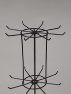 Вертушка, 2 яруса по 8 крючков, 20×20×40, чёрная - Фото 3