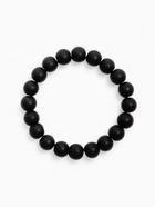 Браслет «Агат чёрный», шар №10, чёрный - Фото 1