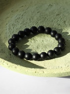 Браслет «Агат чёрный», шар №10, чёрный - Фото 6