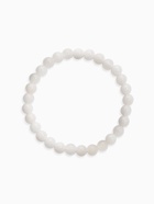 Браслет «Кварц белый», шар №6, белый - Фото 1