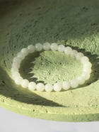 Браслет из бусин «Кварц белый», d=5.5 см, шар №6, белый - Фото 6