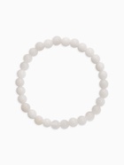 Набор браслетов из бусин «Кварц розовый и Аквамарин», 2 шт. шар №6 - Фото 4