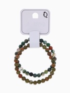 Браслеты парные «Яшма и Унакит», 2 шт. шар №6 - Фото 2