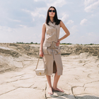 Сумка женская TEXTURA, маленький размер, цвет серо-бежевый - фото 808083172 Сумка женская TEXTURA, маленький размер, цвет серо-бежевый - фото 808083172