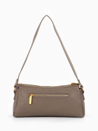 Сумка женская багет TEXTURA на молнии, 27×8×13 см, бежево-серая - Фото 7