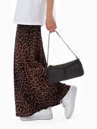 Сумка женская багет TEXTURA на молнии, 27×8×13 см, тёмно-серая - Фото 12