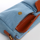 Сумка женская TEXTURA, средний размер, цвет голубой джинс - фото 12075256