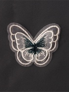 Аппликация для одежды «Бабочка», текстильная, 5×4 см, 10 шт., зеленая, белая - Фото 3