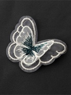 Аппликация для одежды «Бабочка», текстильная, 5×4 см, 10 шт., зеленая, белая - Фото 5