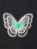 Аппликация для одежды «Бабочка», текстильная, 5×4 см, 10 шт., белая, мятная - Фото 3