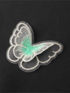 Аппликация для одежды «Бабочка», текстильная, 5×4 см, 10 шт., белая, мятная - Фото 5