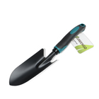 Совок посадочный Greengo, длина 31 см, ширина 6 см, эргономичная прорезиненная ручка - Фото 9