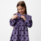 Платье детское вельветовое KAFTAN "Горошек" р.30 (98-104 см) 10321966 - фото 12240818