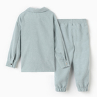 Костюм детский KAFTAN Velvet, размер 32 (110-116 см), голубой - Фото 11