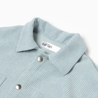 Костюм детский KAFTAN Velvet, размер 34 (122-128 см), голубой - Фото 7