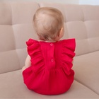 Боди детское MINAKU, рост 68-74 см, красное - Фото 4