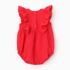 Боди детское MINAKU, рост 68-74 см, красное - Фото 8