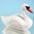 Фигура плавающая из пластика «Лебедь», 36×19×27 см - Фото 3