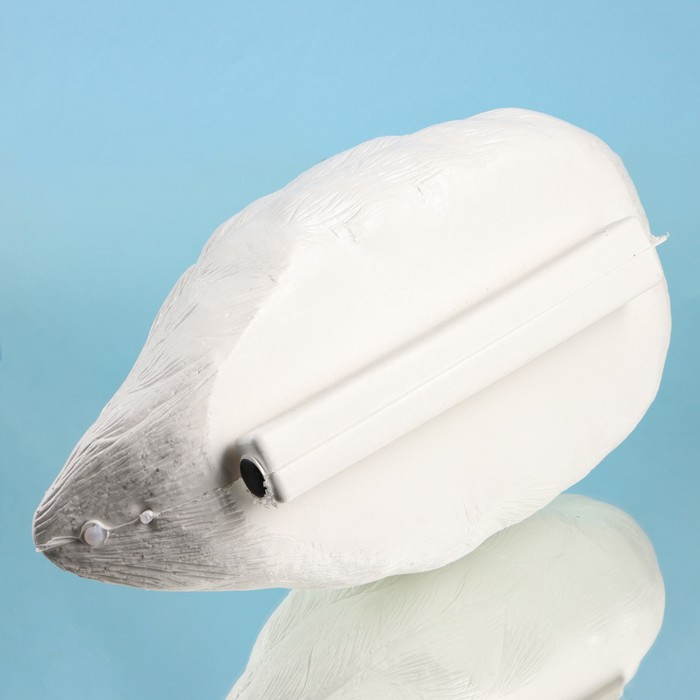 Водоплавающая - подсадная фигура "Лебедь" 36х19х27см