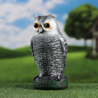 Садовая фигура из пластика «Сова полярная», 22×10×12 см - Фото 2