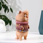 Сувенир  керамика  "Кошка в свитере" (Ваза)  h=21см. V=0.7л - фото 23784772