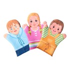Домашний кукольный театр «Семья», 7 кукол-перчаток - фото 9935649