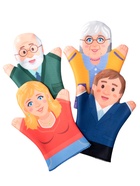 Домашний кукольный театр «Семья», 7 кукол-перчаток - Фото 6