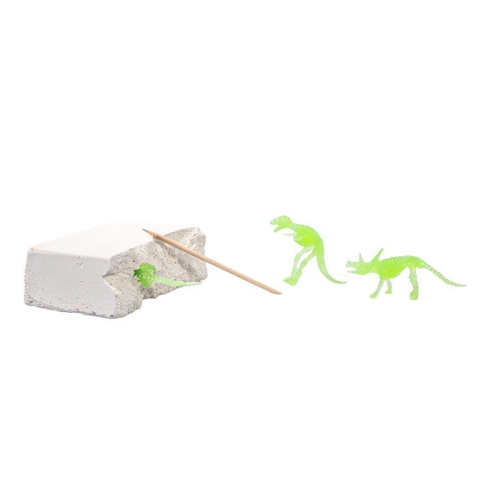 Раскопки "Набор юного палеонтолога" (3 динозавра, святятся в темноте) 05087