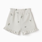 Шорты для девочки «Крошка Я» Olives, размер 74-80, молочный - Фото 1
