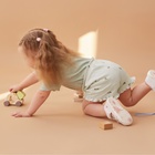 Шорты для девочки «Крошка Я» Olives, размер 74-80, молочный - Фото 5