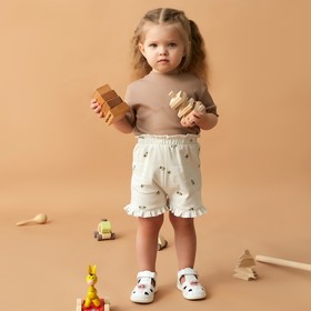 Футболка детская «Крошка Я» Olives, рост 86-92, коричневая