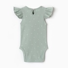 Боди с воланами Крошка Я Olives, р. 74-80, оливковый 10220829