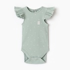 Боди с воланами Крошка Я Olives, р. 86-92, оливковый 10220832 Боди с воланами Крошка Я Olives, р. 86-92, оливковый 10220832