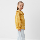 Рубашка детская с воротником KAFTAN, р.30 (98-104 см), желтый - Фото 3