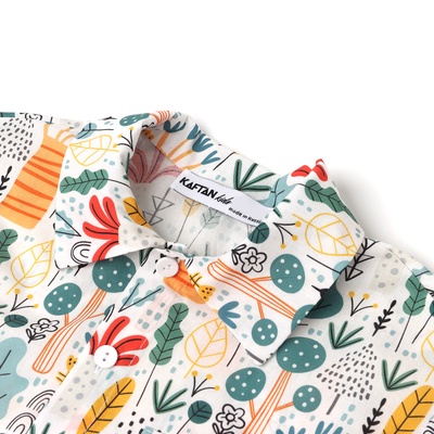Рубашка для мальчика KAFTAN «Лес», размер 30 (98-104 см)