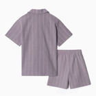 Костюм для мальчика (рубашка, шорты) KAFTAN, р.30 (98-104), серый - Фото 9
