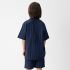 Костюм для мальчика (рубашка, шорты) KAFTAN, р.30 (98-104), синий - Фото 4
