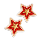 Набор украшений на скотче "9 Мая!" 6 шт, 32,5х45,5 см 10368339 - фото 14295138